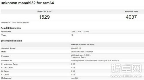 高通骁龙620单核跑分直逼Exynos 7420