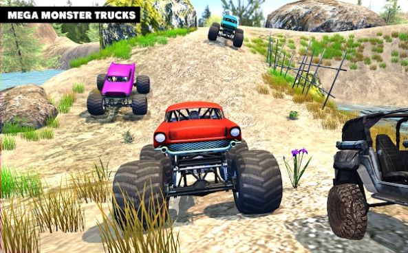 安卓艰难的怪物卡车越野驾驶模拟器游戏app