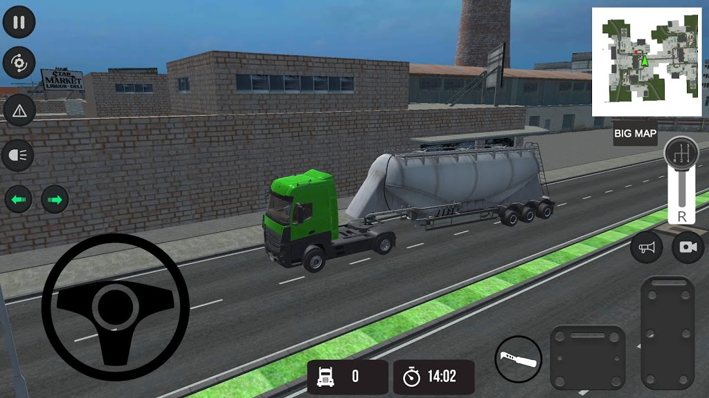 卡车模拟工厂城游戏