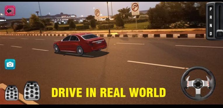 Ar停车场增强现实驾驶模拟器游戏