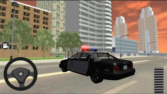 安卓警车自由驾驶游戏app
