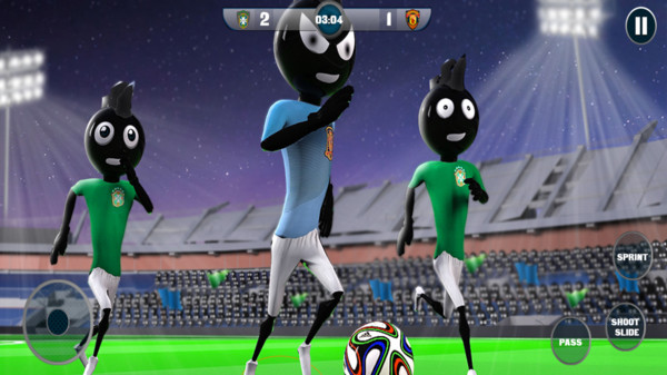 安卓沙雕火柴人足球赛游戏软件下载