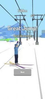 安卓滑雪跳跃3D游戏软件下载