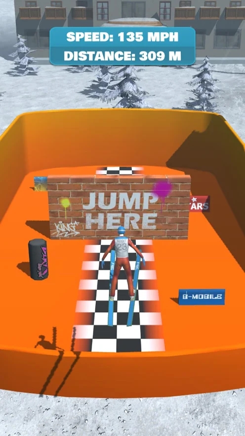 安卓滑雪坡道跳跃游戏软件下载