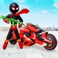火柴人摩托车超级英雄 手游版