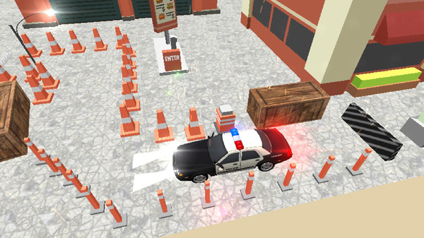 安卓炫酷警车停车挑战2021游戏软件下载