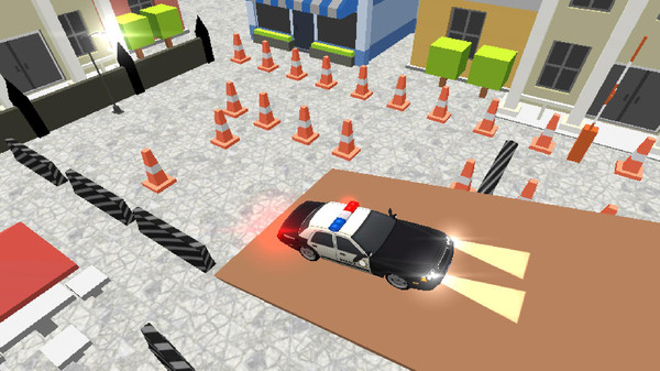 安卓炫酷警车停车挑战2021游戏app