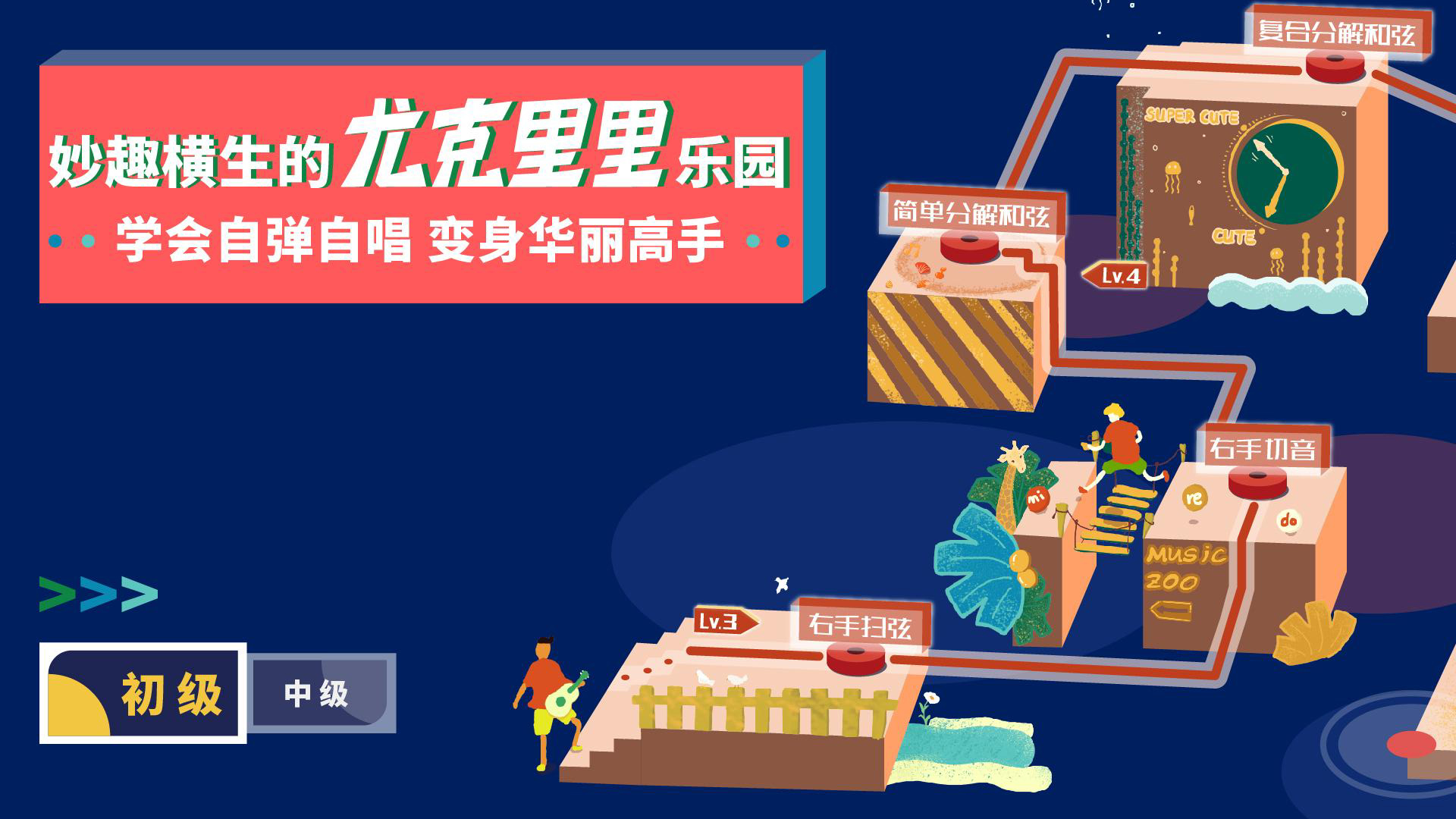 迷鹿吉他尤克里里  &nbsp;