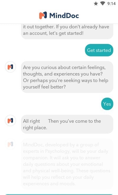 安卓minddoc心理健康app