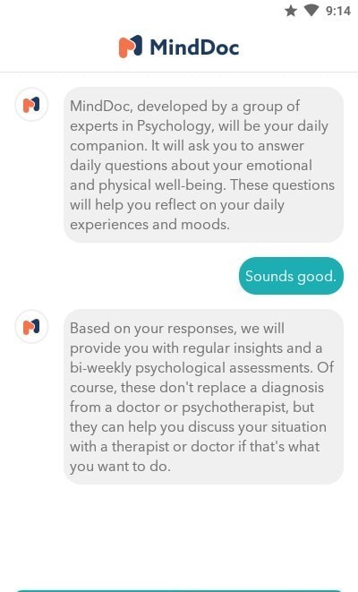 安卓minddoc心理健康软件下载