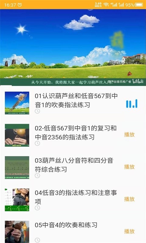 安卓最美葫芦丝app
