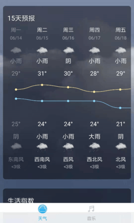 安卓音悦天气软件下载