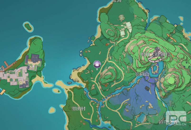 原神稻妻电气骗骗花在哪 原神稻妻电气骗骗花位置攻略