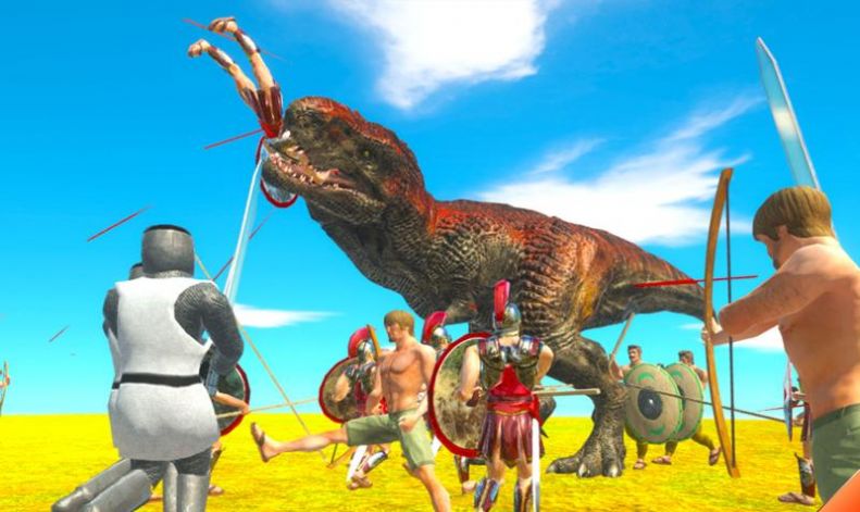真实恐龙战争模拟器游戏