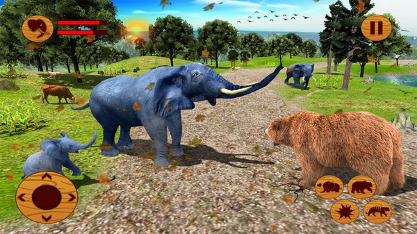 安卓野生大象家庭模拟器软件下载