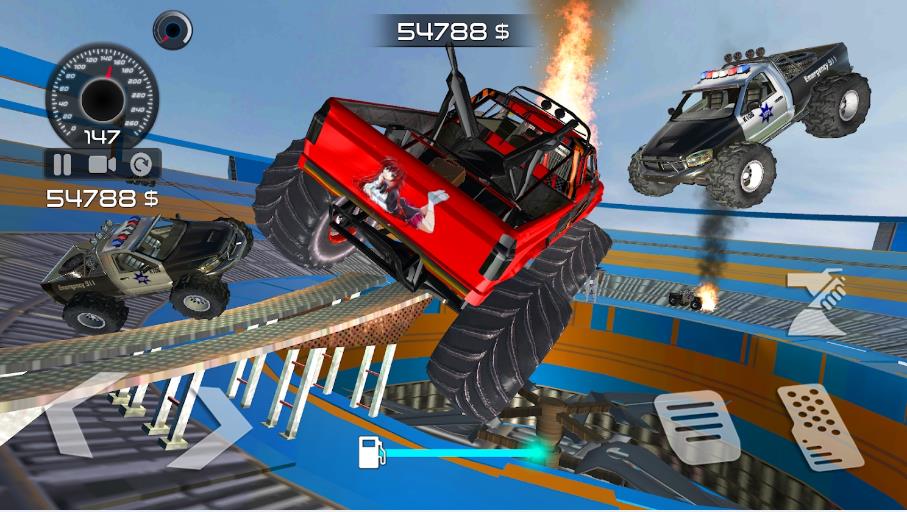 安卓巨型美国怪物卡车越野4x4游戏软件下载
