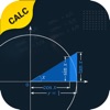 sine cos tan trig calc app