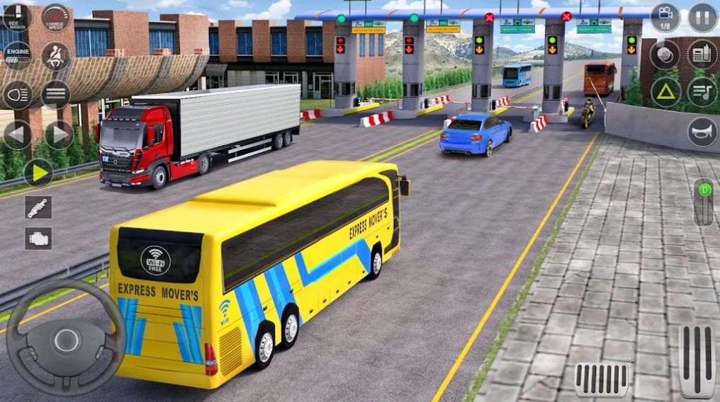 安卓欧洲巴士驾驶游戏3d模拟游戏app