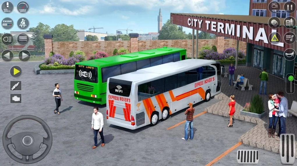 欧洲巴士驾驶游戏3d模拟游戏下载