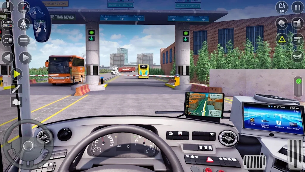 欧洲巴士驾驶游戏3d模拟