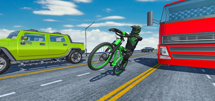 安卓疯狂的自行车跑酷软件下载