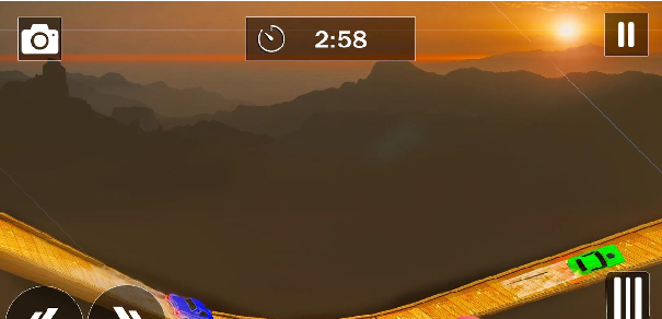 安卓疯狂极限汽车特技比赛游戏软件下载