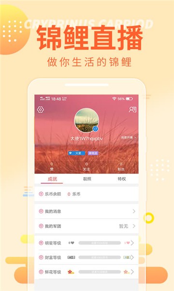 安卓锦鲤直播app