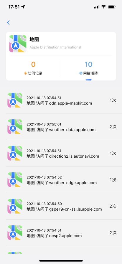 隐私活动查看器