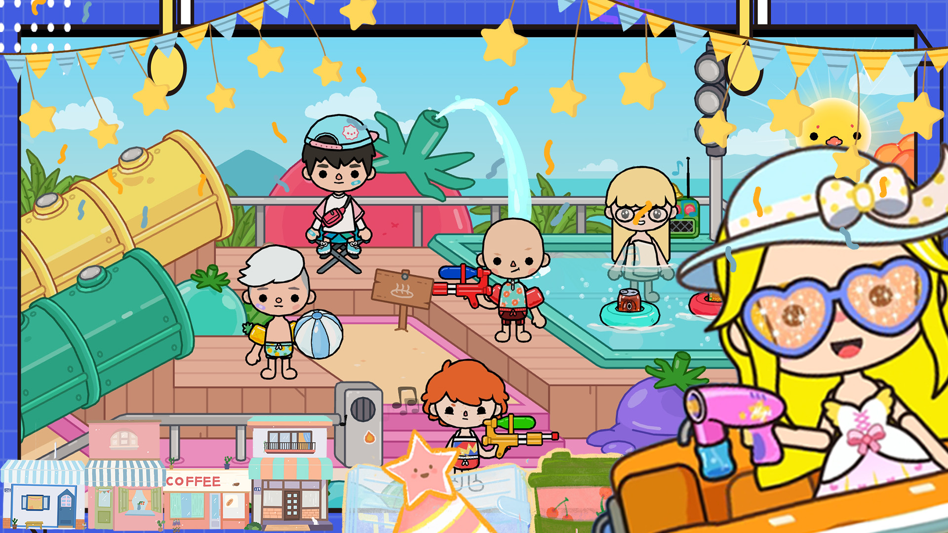 樱花城堡生活假期游戏