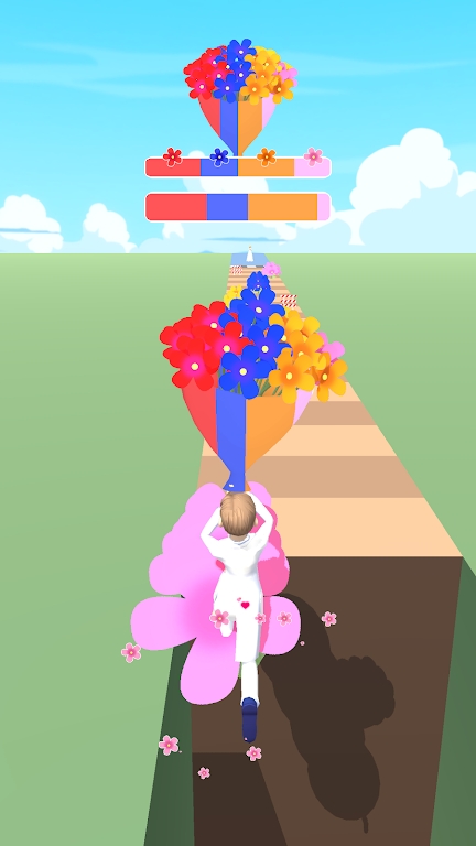 安卓花束奔跑游戏app