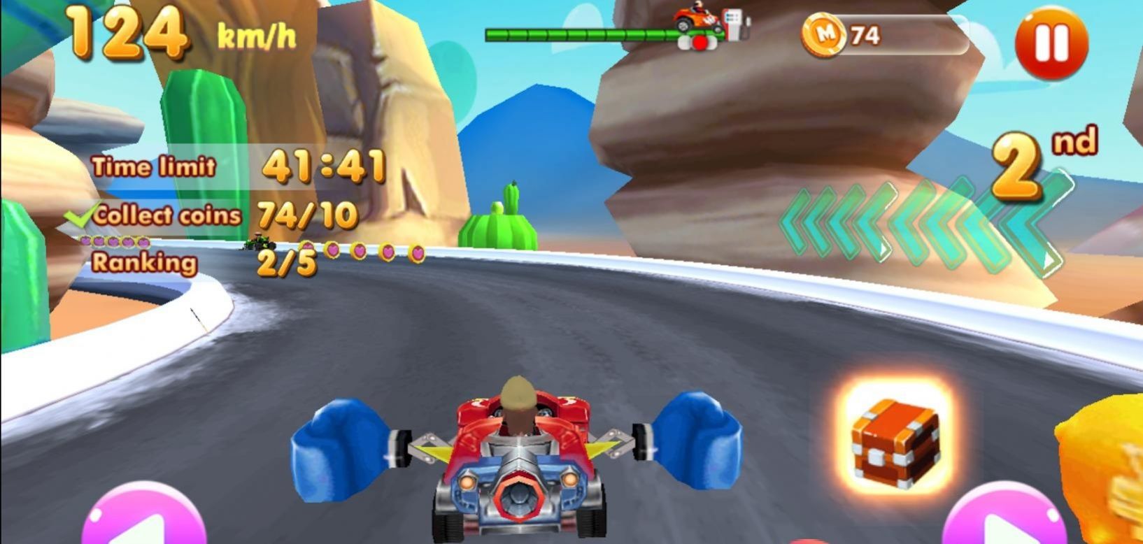 安卓地铁急速卡丁车比赛软件下载