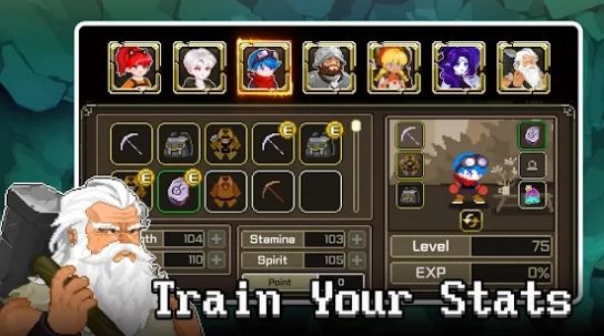 安卓矿山猎人像素rpg游戏软件下载