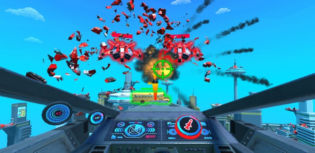 疯狂战斗机出发游戏