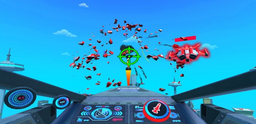 安卓疯狂战斗机出发游戏app