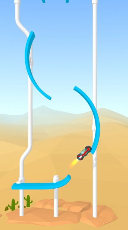 安卓天空火箭车游戏app