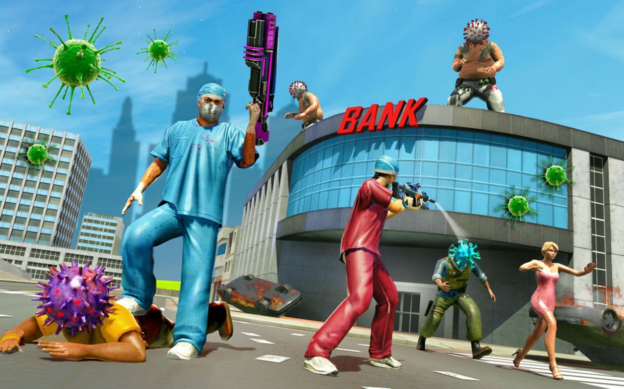 安卓病毒英雄城市游戏app