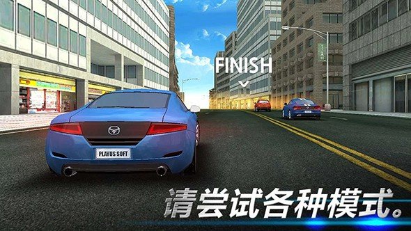 安卓疯狂特技飞车中文版软件下载