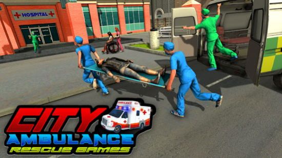 安卓city ambulance rescue rush游戏中文版app