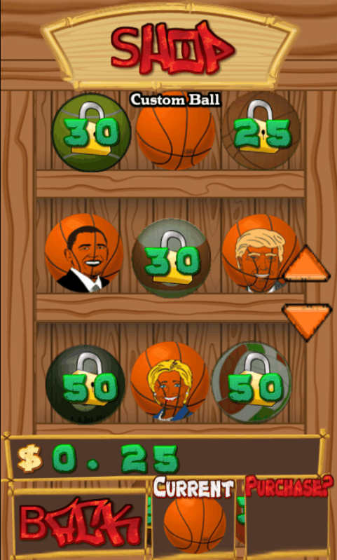 十颗球投篮游戏