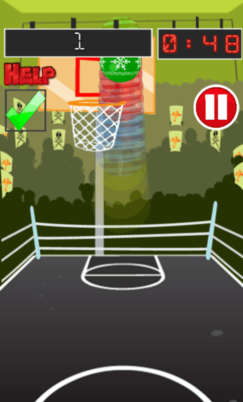 安卓十颗球投篮游戏app