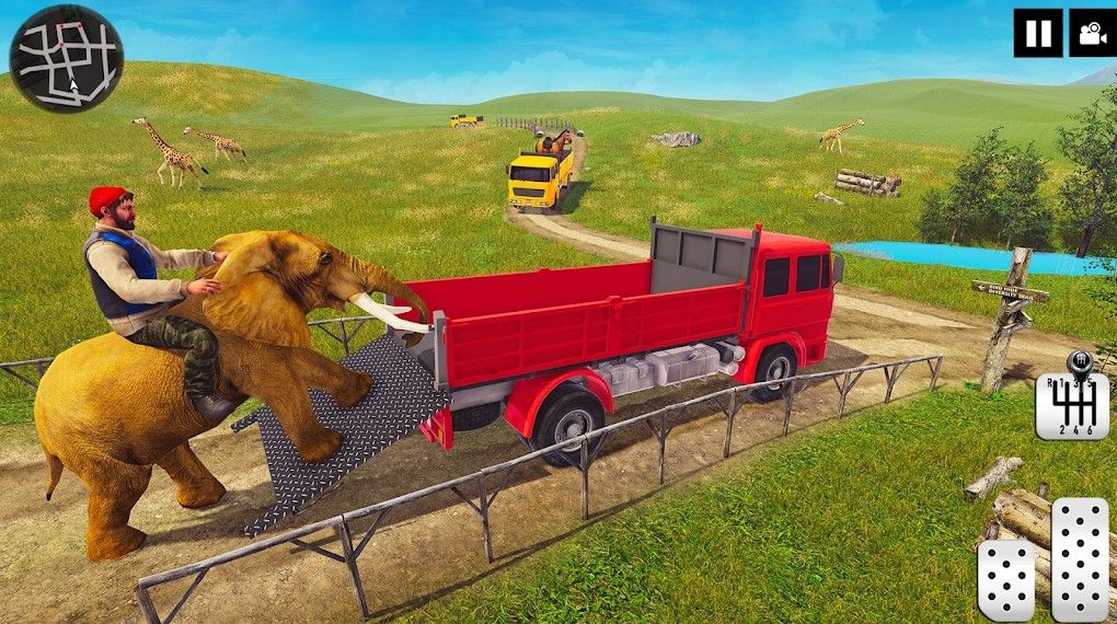 安卓偷渡运输卡车游戏安卓版(animal transport truck games) 1.1软件下载