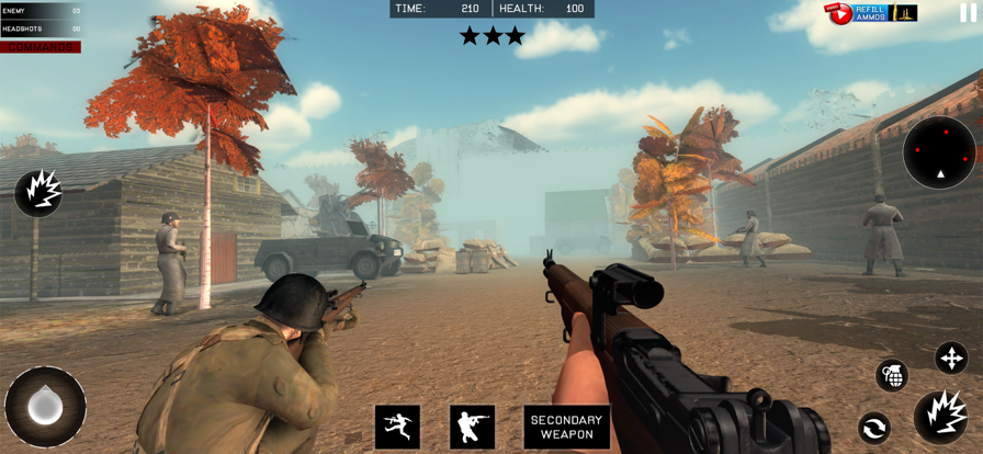 安卓世界大战射击之战游戏安卓版 v1.1.1软件下载