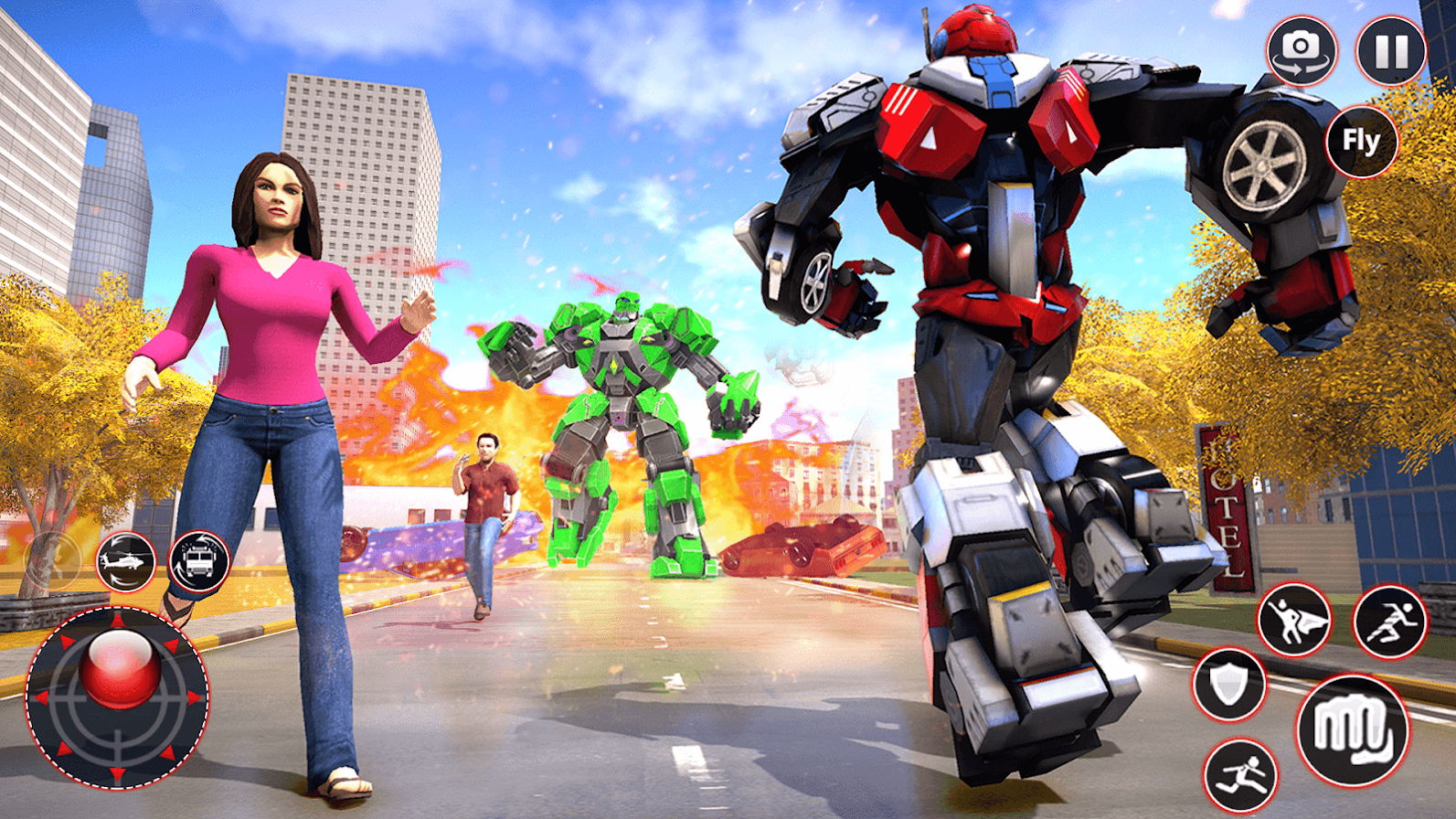 安卓飞行消防员机器人软件下载
