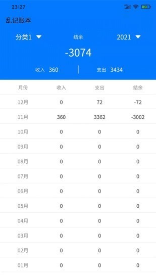 安卓乱记账本app
