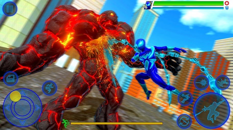 安卓蜘蛛绳钢铁战斗模拟游戏手机版最新版 v2app