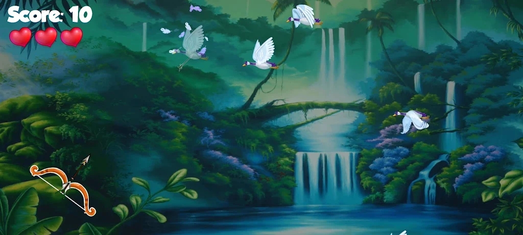 安卓弓箭射击捕猎鸟类游戏手机版(bird huntin) v0.1app