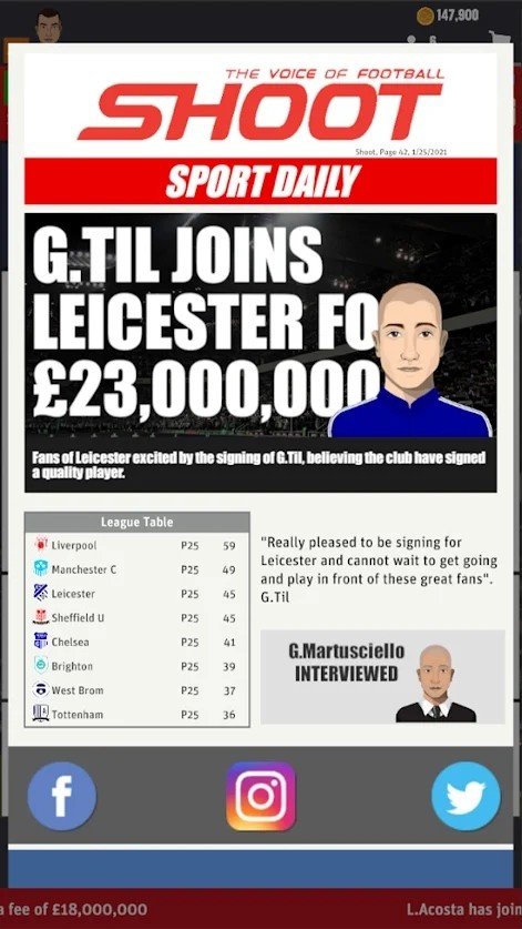 安卓足球俱乐部经理2022 无限徽章汉化app