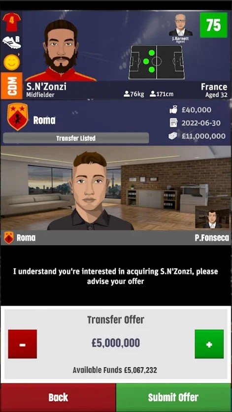 安卓足球俱乐部经理2022 无限徽章汉化软件下载