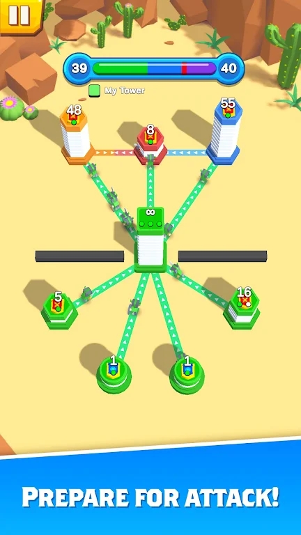 安卓塔楼收购征服城堡游戏安卓手机版 v0.1.1软件下载