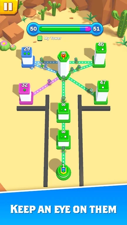 安卓塔楼收购征服城堡游戏安卓手机版 v0.1.1app